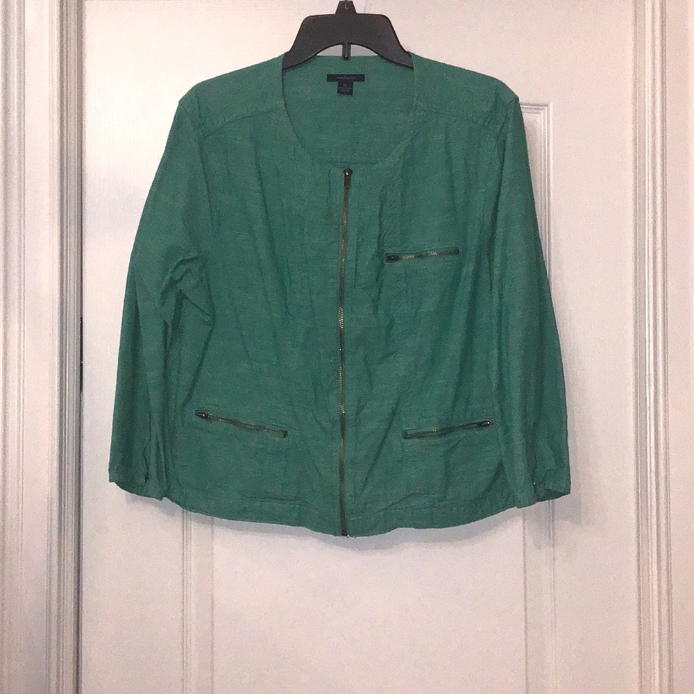 West bound zip up jacket